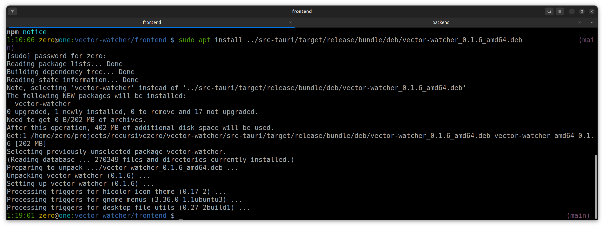 Linux Install